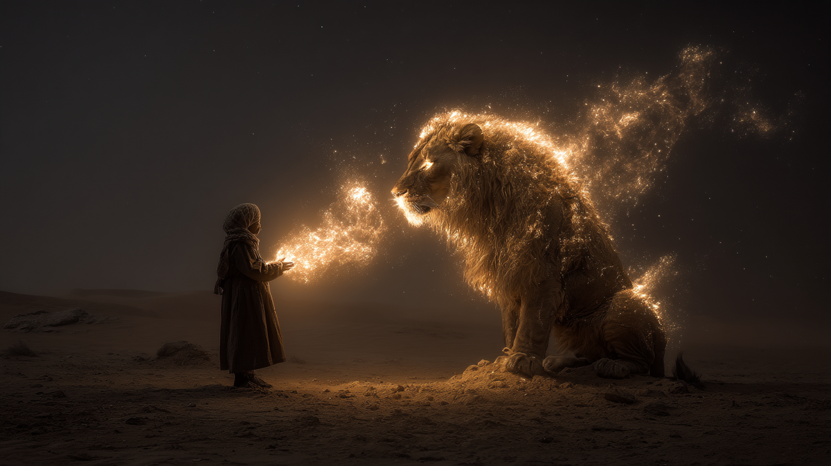 Как огненный лев подарил людям кофту