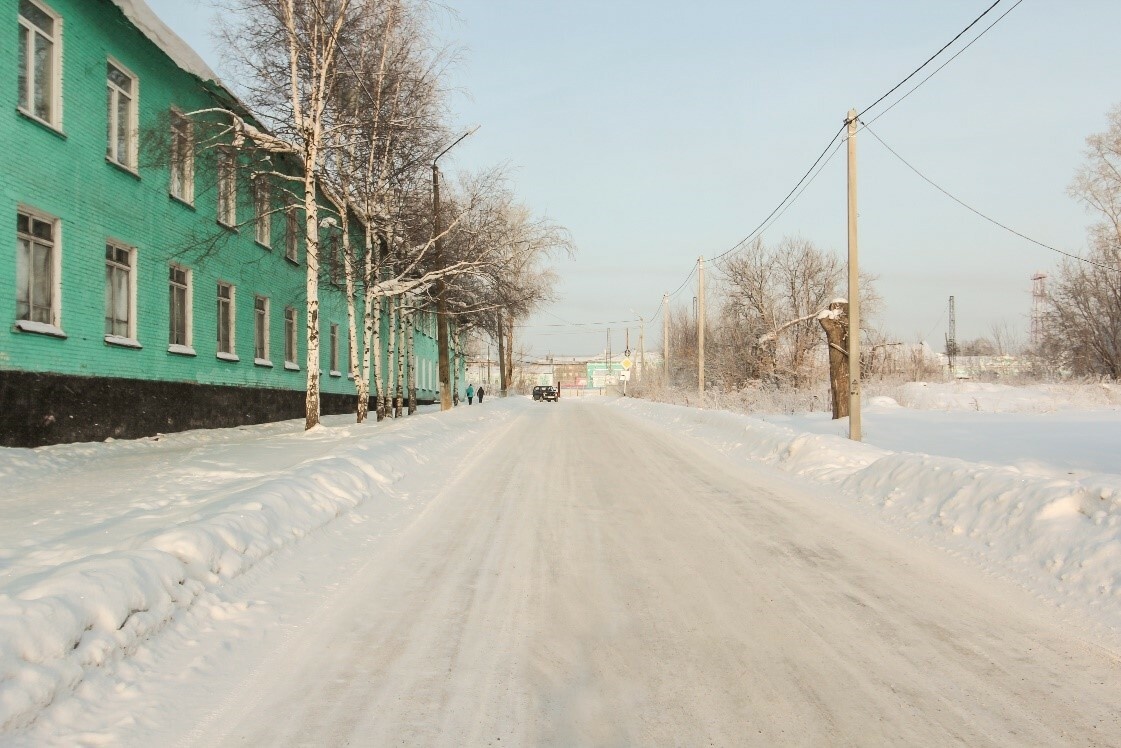 Улица Савинова. Фото с сайта МБУ «Централизованная библиотечная система Тайгинского городского округа» Их именами названы улицы города.