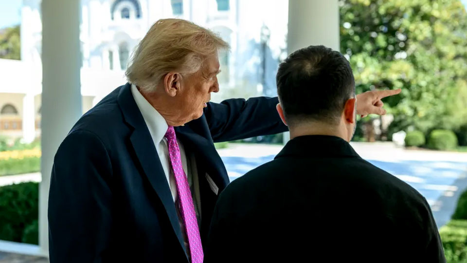    Трамп и Зеленский. Фото из архива сайта Белого дома