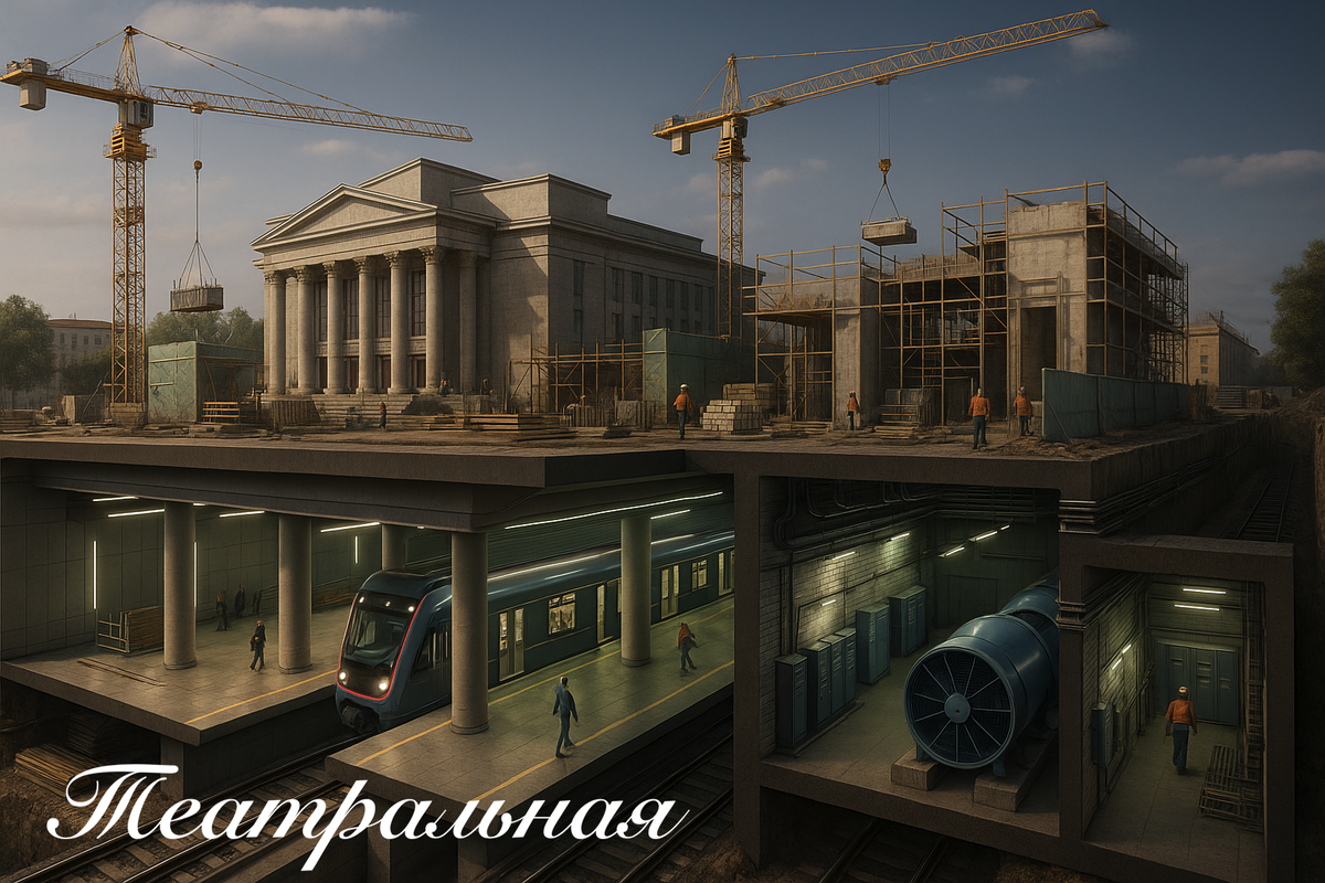 Художественный нейро-арт коллаж