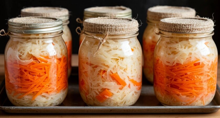    Перестал протыкать квашеную капусту после изучения заводских ГОСТов. Молочные бактерии работают по-другому