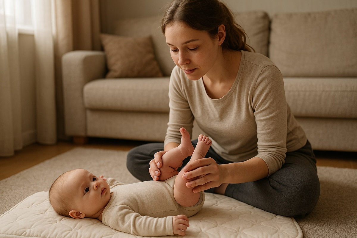 6 ошибок в гимнастике для новорождённых, которые могут навредить