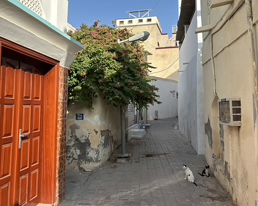 Старые кварталы остались, но они в основном в районе рынка «Сук Матрах»