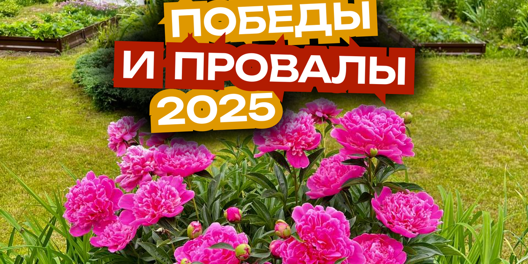 Мой сад в 2025 году: 3 победы, от которых я до сих пор в эйфории, и 1 провал, за который говорю «спасибо» 🌱🏆✨