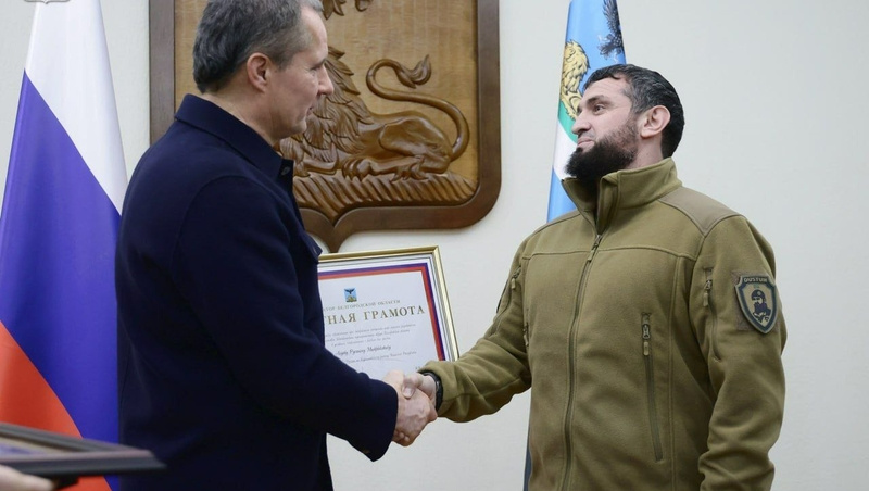      Фото: Соцсети губернатора Белгородской области Вячеслава Гладкова