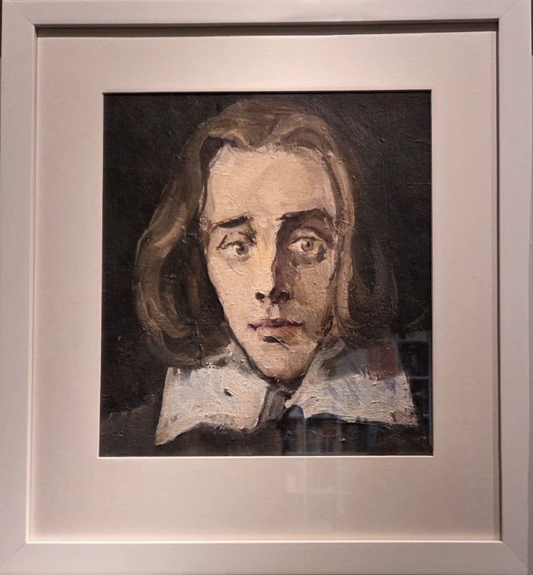 Автопортрет в гриме. 1960 холст, масло