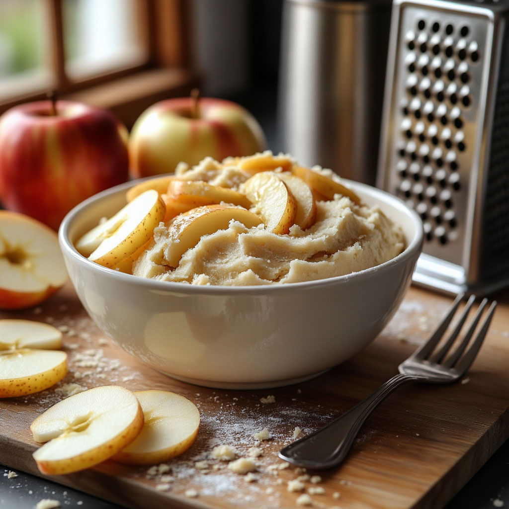 Взбейте яйца + сахар — 3 минуты вилкой (не миксером — иначе будет “пенный”).  