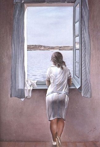 Сальвадор Дали. Фигура у окна. 1925