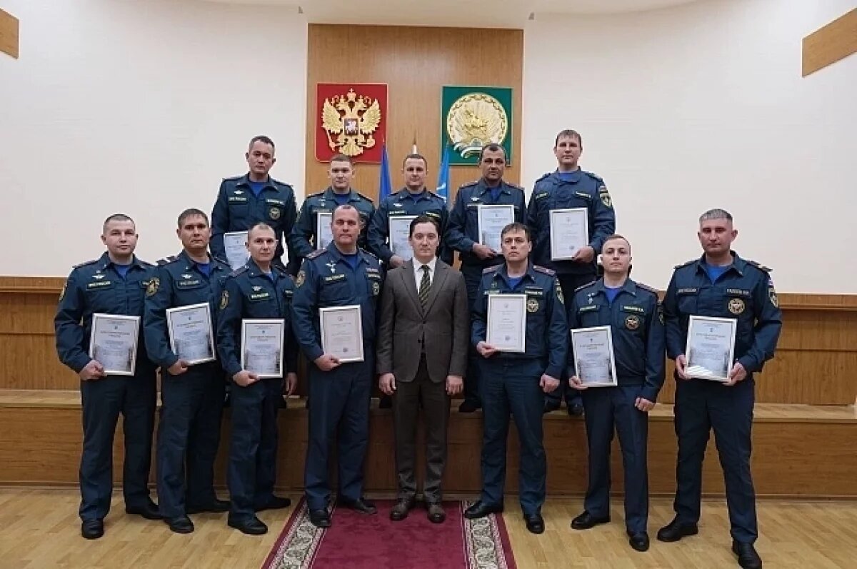    В Стерлитамаке наградили ликвидаторов ЧП на заводе «Авангард»