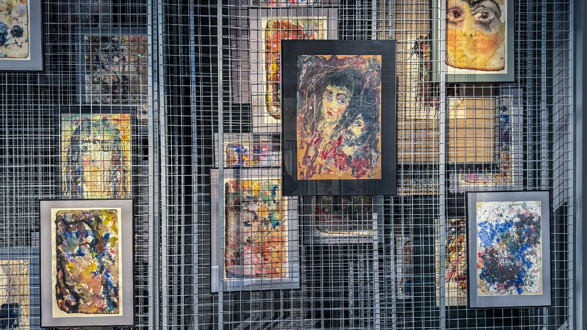 Выставка «Анатолий Зверев. Открытое хранение». Фото автора