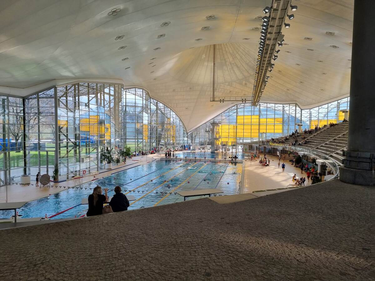 бассейн в Олимпийском центре, Мюнхен