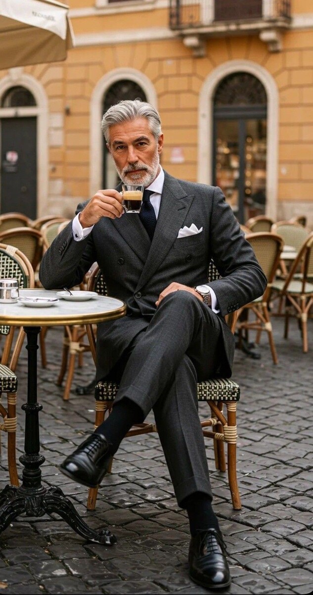 Пример мужчины в привычном классическом образе взят из сети *Интернет 