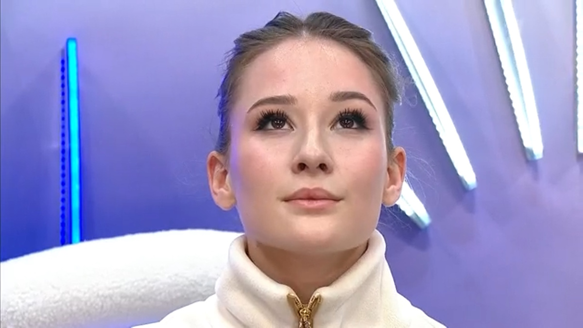    Софья Акатьева. Фото: стоп-кадр прямого эфира "Первого канала"