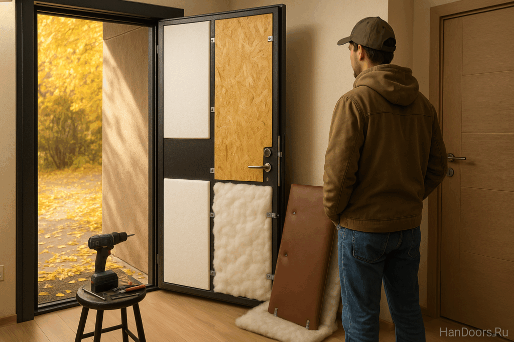    DIY: Утепление металлической двери своими руками Autor