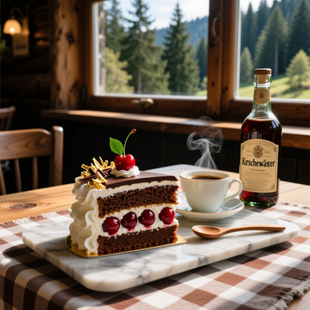 Schwarzwälder Kirschtorte — Шварцвальдский вишнёвый торт