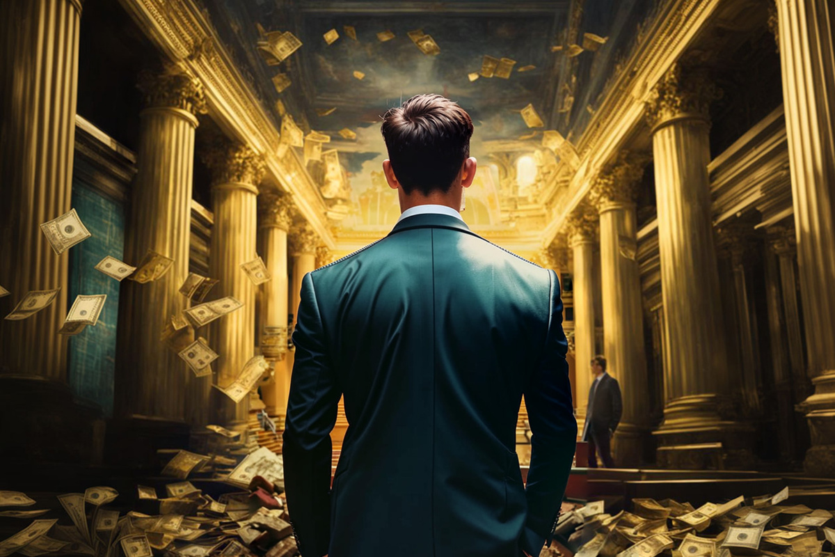 Огромный золотой запас сыграл на руку РФ.  Фото: Изображение сгенерировано нейросетью Kandinsky 3.1