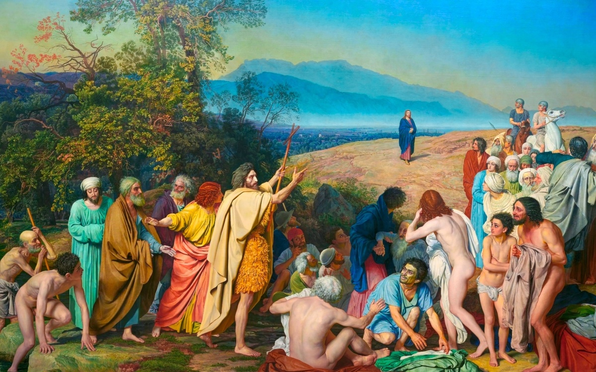 Явление Христа народу. Художник: Александр Иванов.