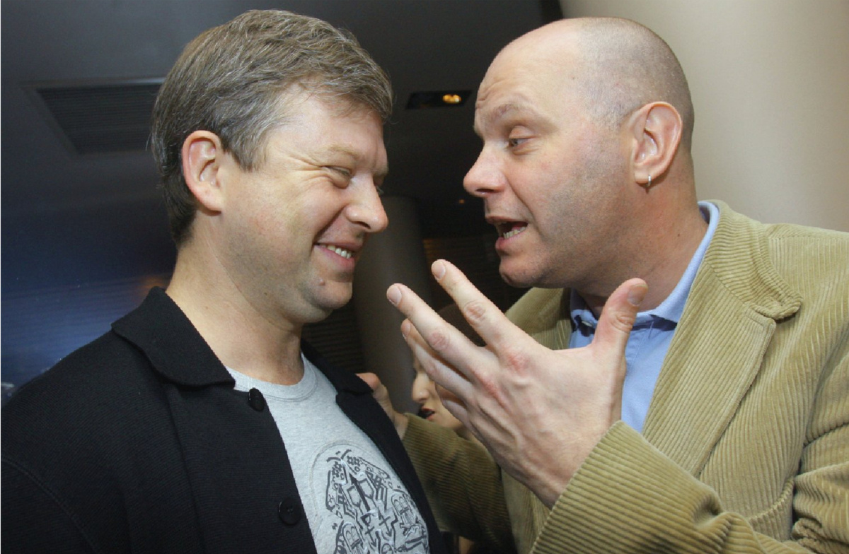 Алексей Кортнев и Валдис Пельш