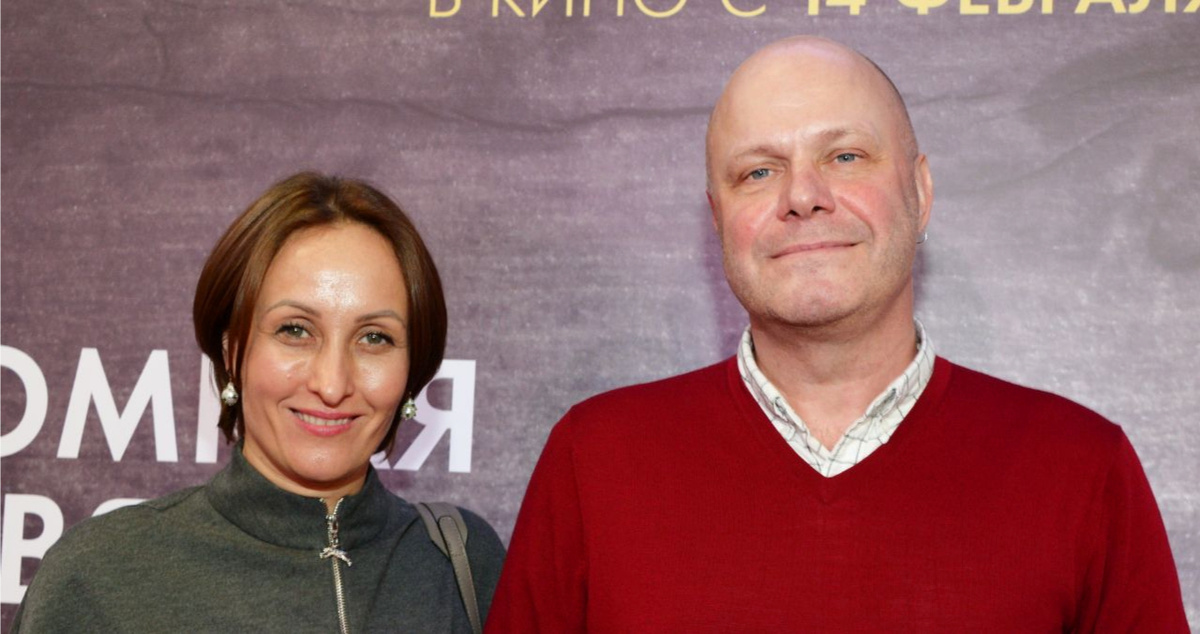 Алексей Кортнев с женой