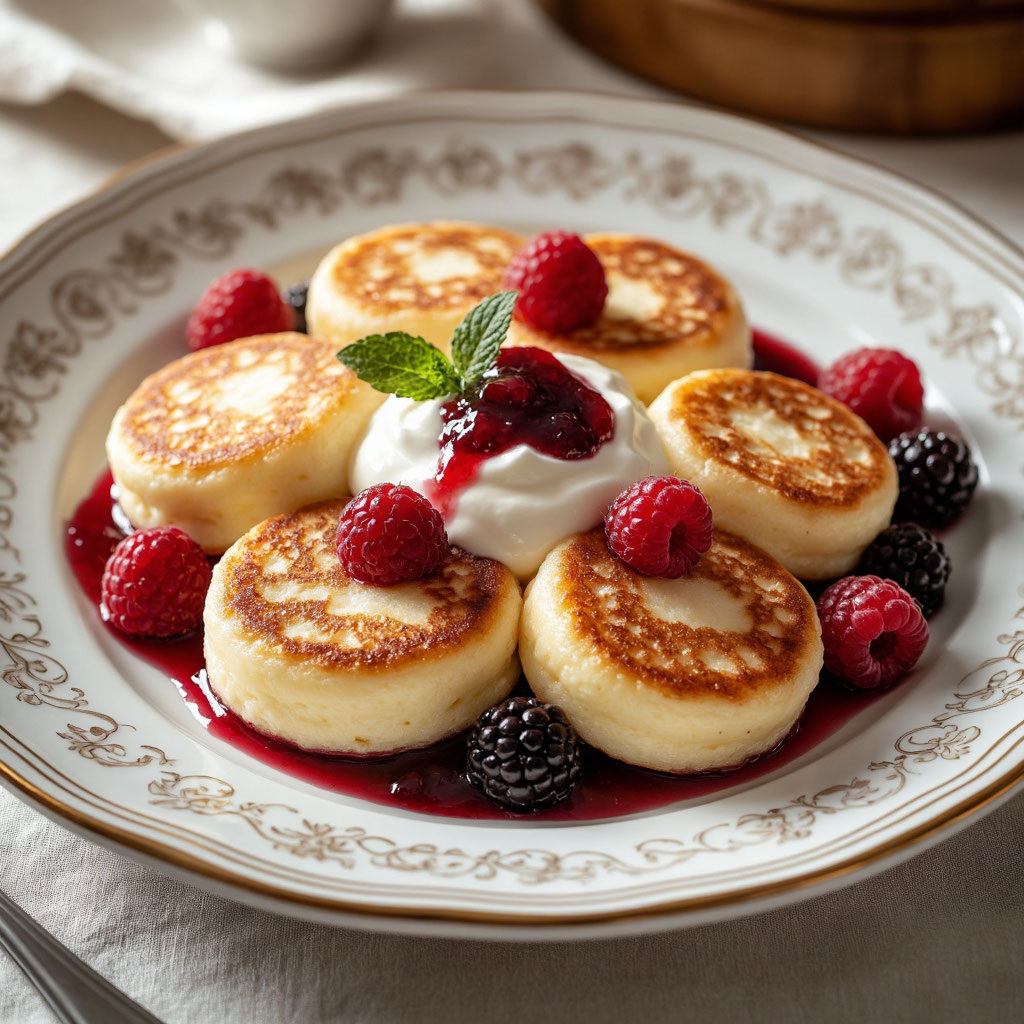 Любимый рецепт сырников без муки!