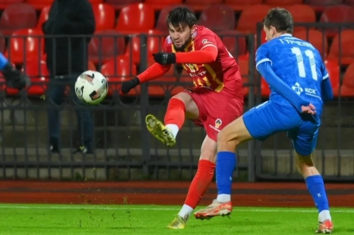    Гол Мирзова спас тульский «Арсенал» от поражения в матче с «Черноморцем»