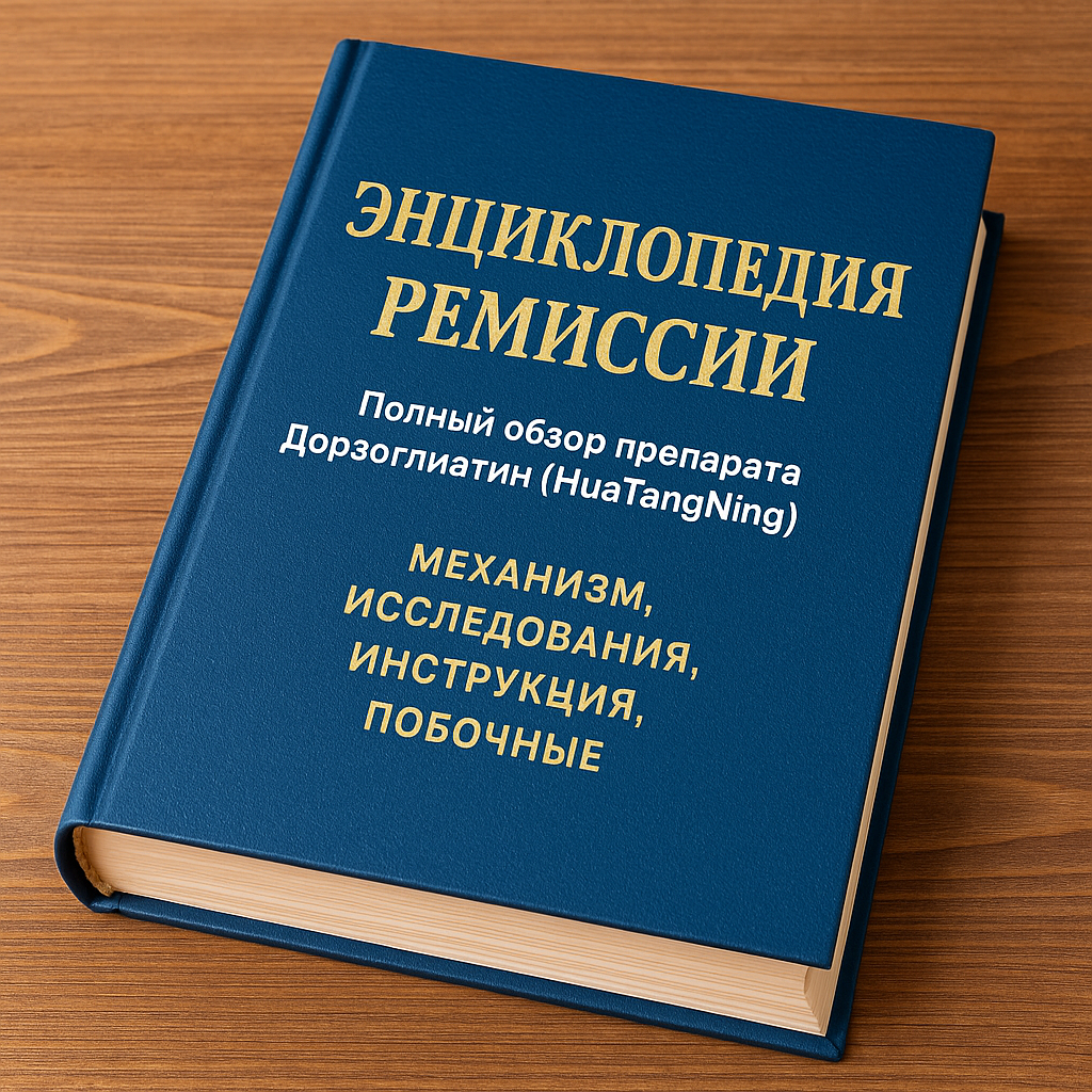 Энциклопедия Ремиссии: Полный обзор препарата Дорзаглиатин (HuaTangNing). Механизм, Исследования, Инструкция, Побочные.