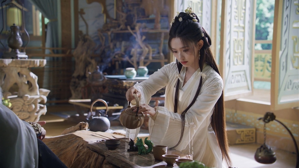 Кадр из дорамы «Песня водяного дракона»