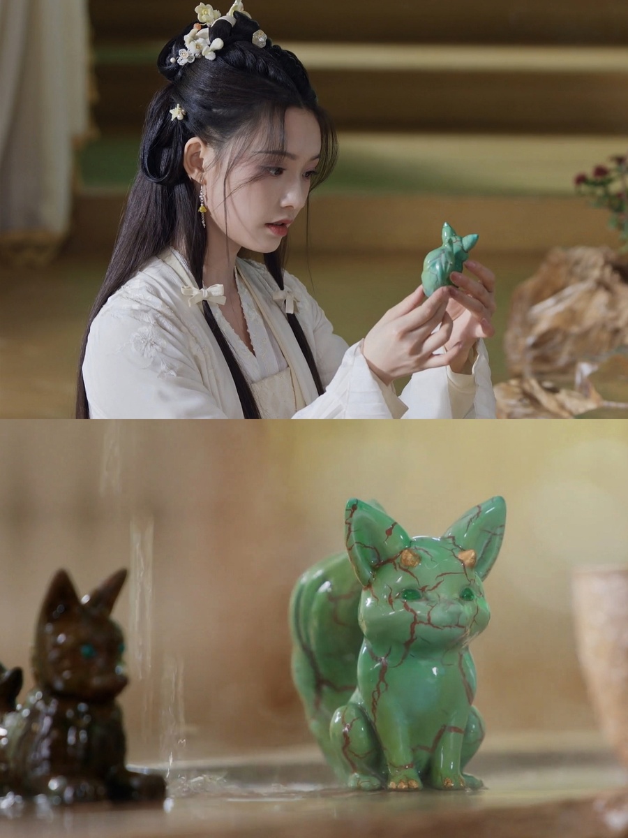 Кадры из дорамы «Песня водяного дракона»