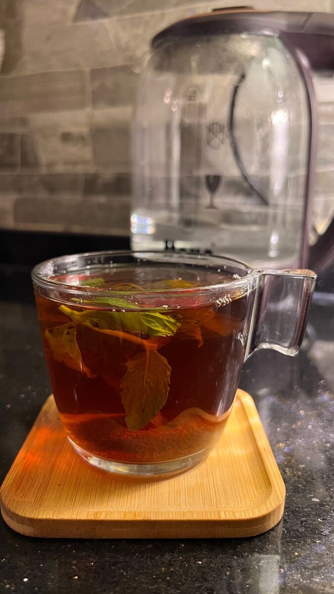 вкусный чай)