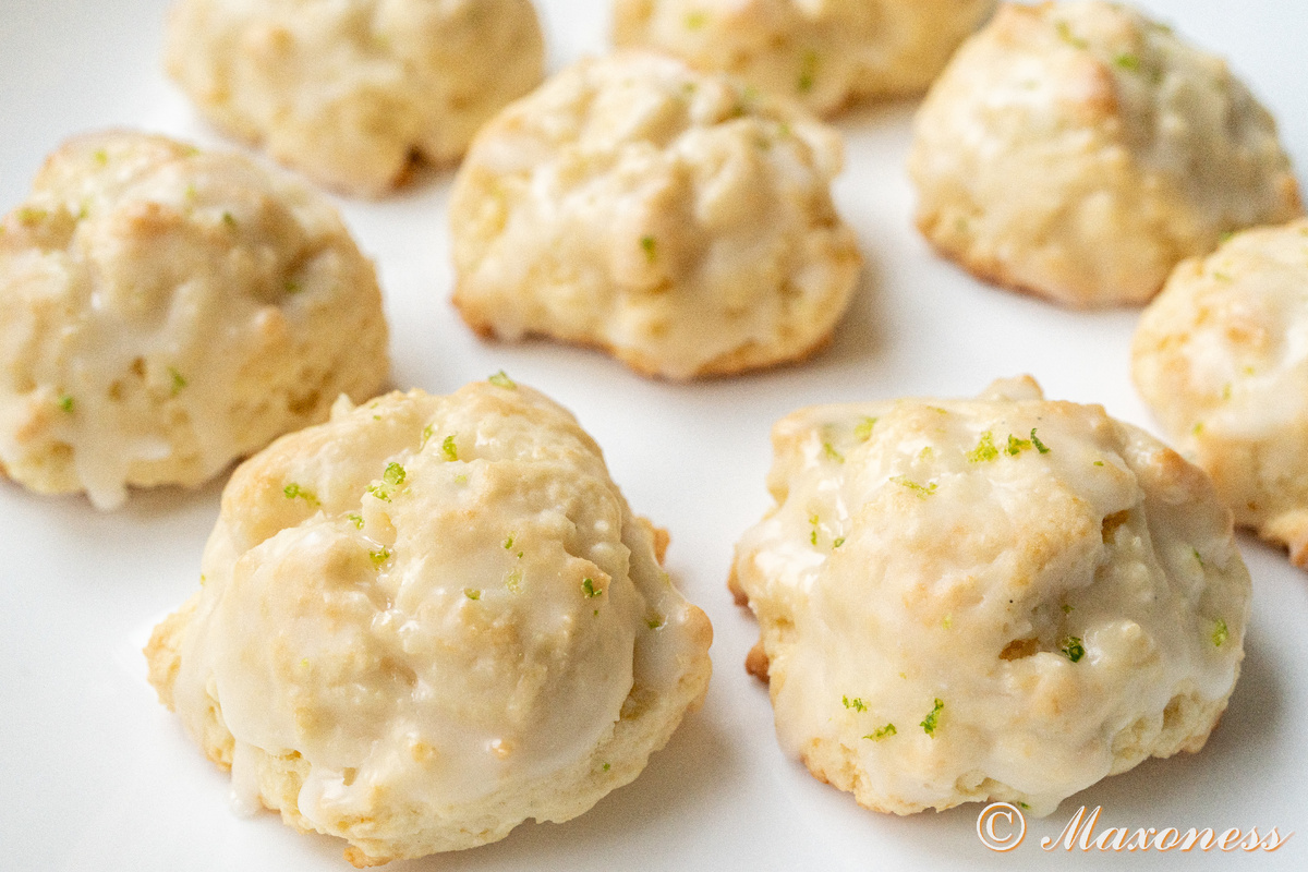 Лаймовое печенье с рикоттой