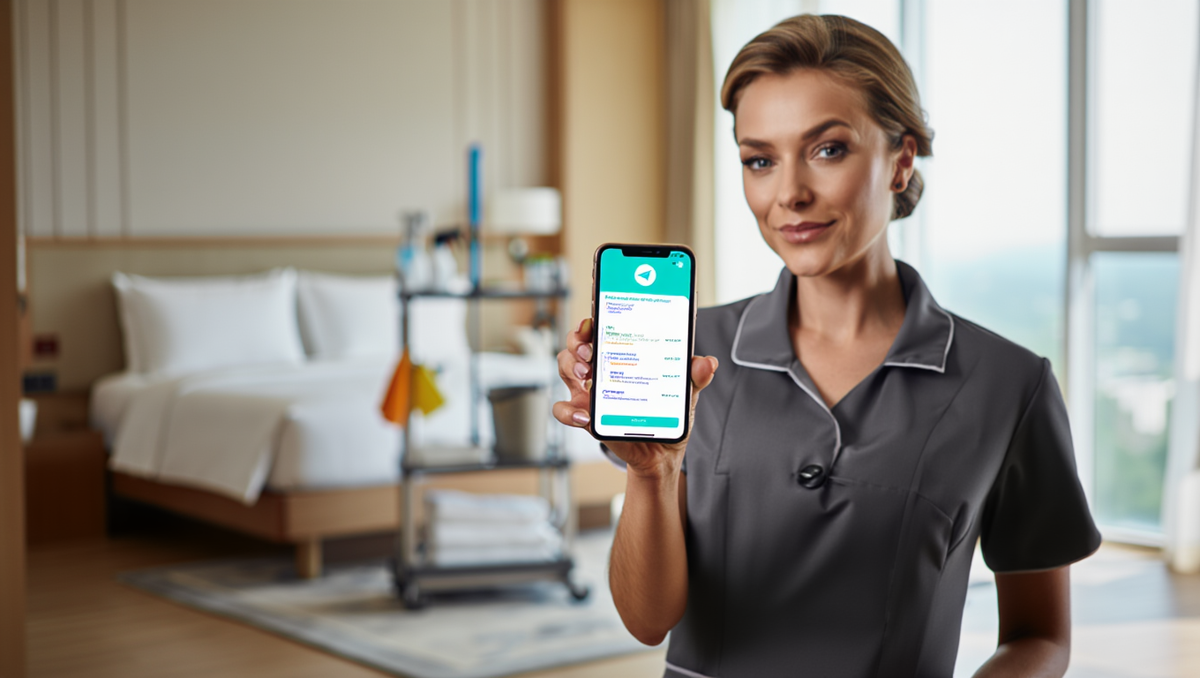 Telegram‑бот для хаускипинга в отеле