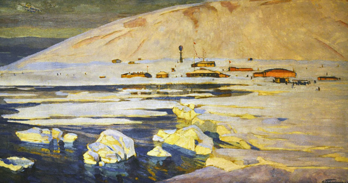 Н. Пинегин. «Полярная станция». Фото: wikipedia.org