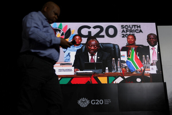 Президент ЮАР Сирил Рамафосу / Sodiq Adelakun/Reuters 