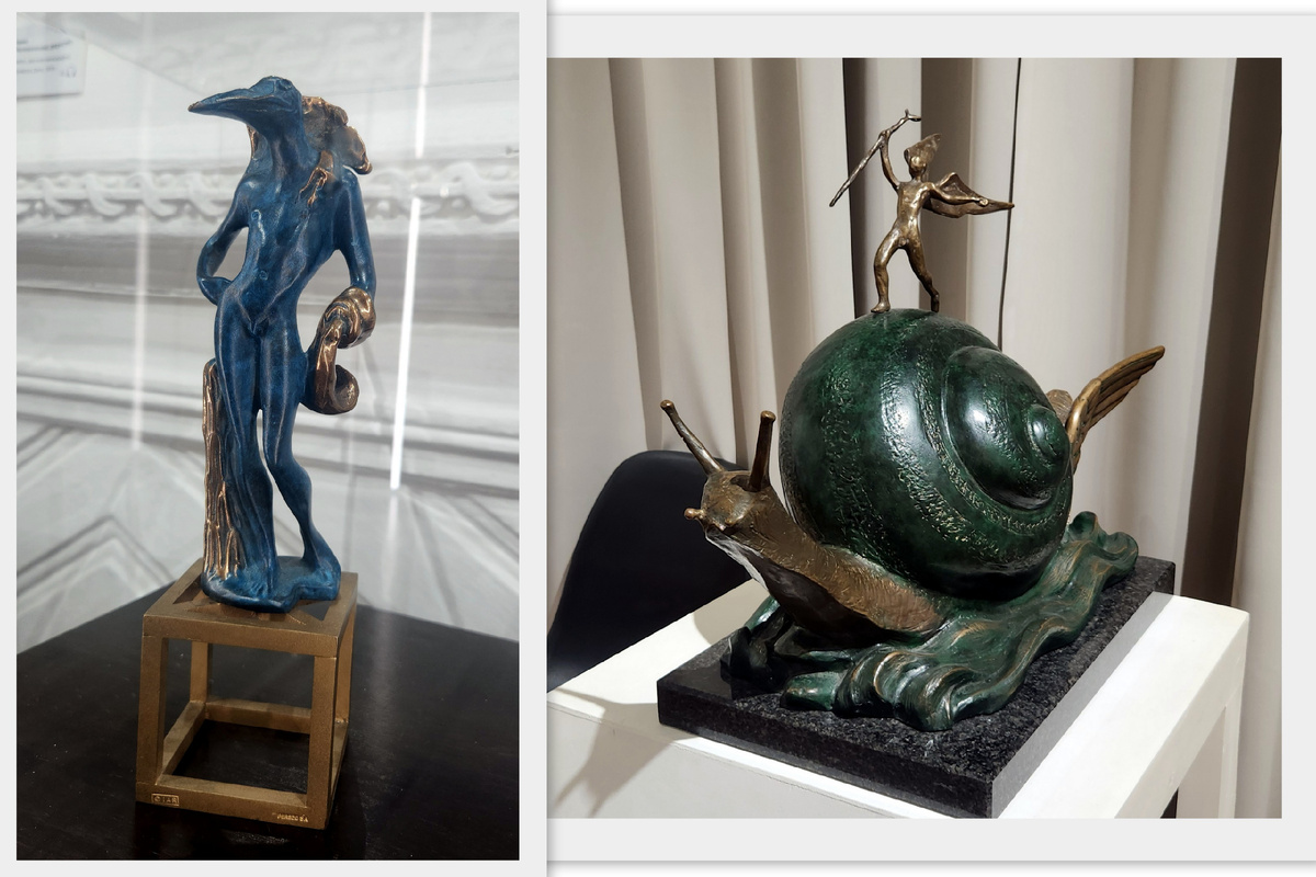 «Человек-птица» (1972-1981) и «Улитка и ангел» (1977-1984)