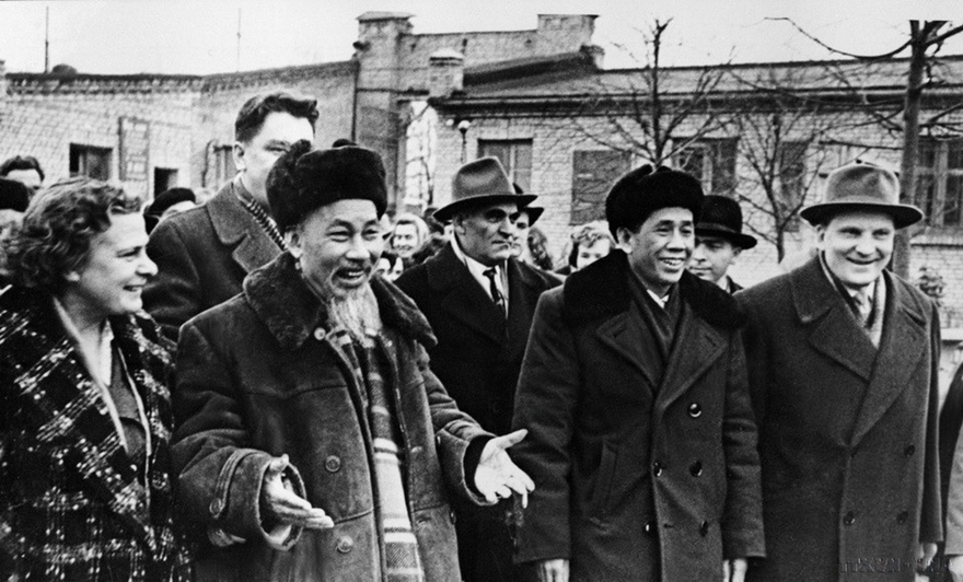 Хо Ши Мин и Ле Зуан в СССР, октябрь 1961 года. Из открытых источников