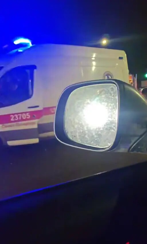    Фото: кадр видео из Telegram-канала «Мегаполис | ДТП и ЧП | Санкт-Петербург | Питер»