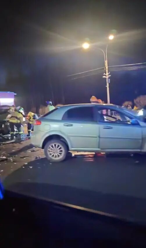    Фото: кадр видео из Telegram-канала «Мегаполис | ДТП и ЧП | Санкт-Петербург | Питер»