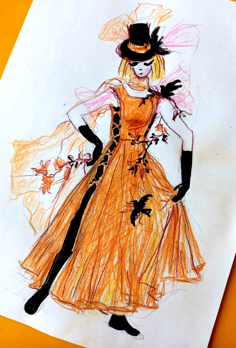 Эскиз костюма