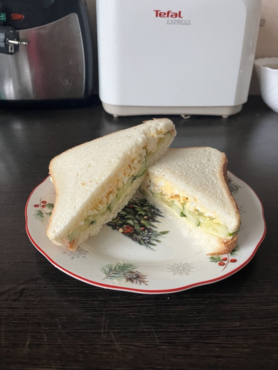 Очень вкусные тосты получаются. 