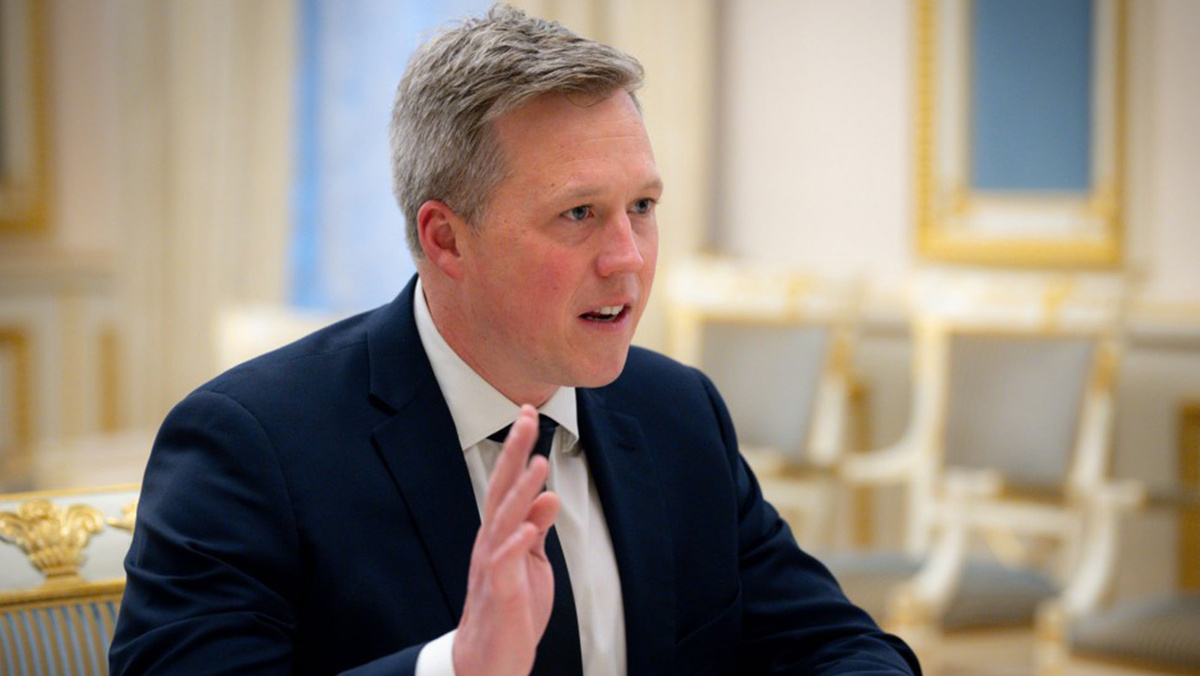   Пресс-служба президента Украины- Дэн Дрисколл