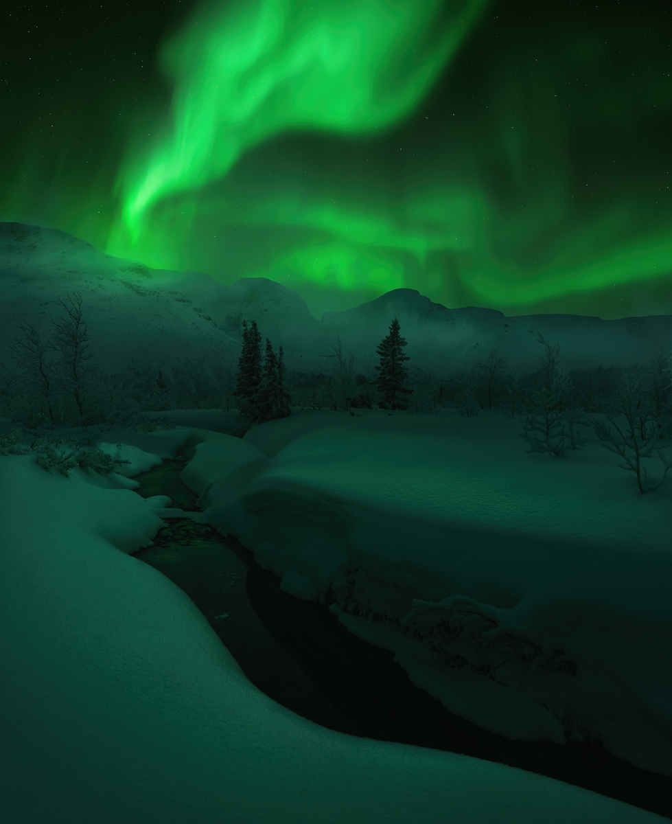 Озеро Малый Вудъявр