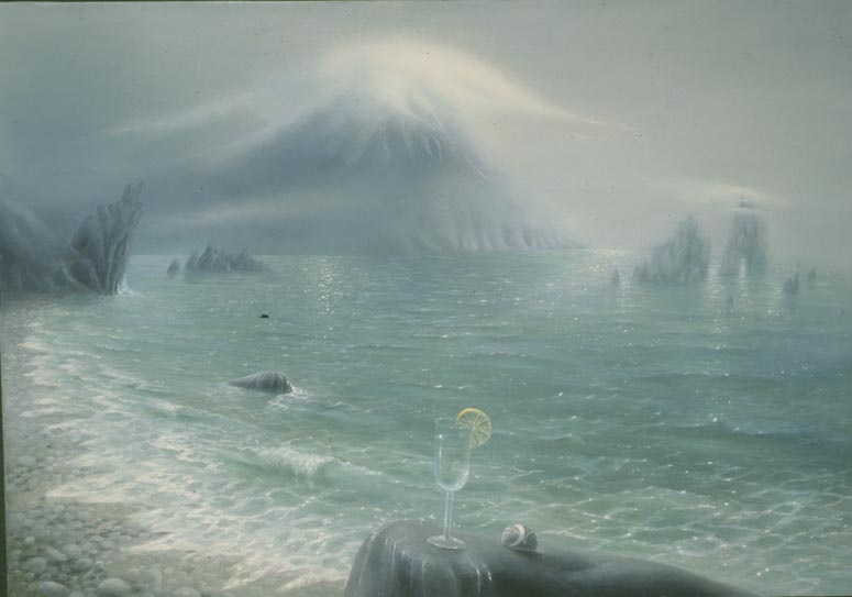 © Илона Гансовская. Морской коктейль. Холст, масло. 1997.  