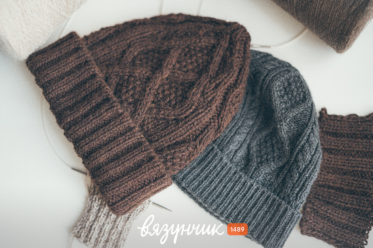 Шапки, которые я уже связала для себя на эти осень и зиму