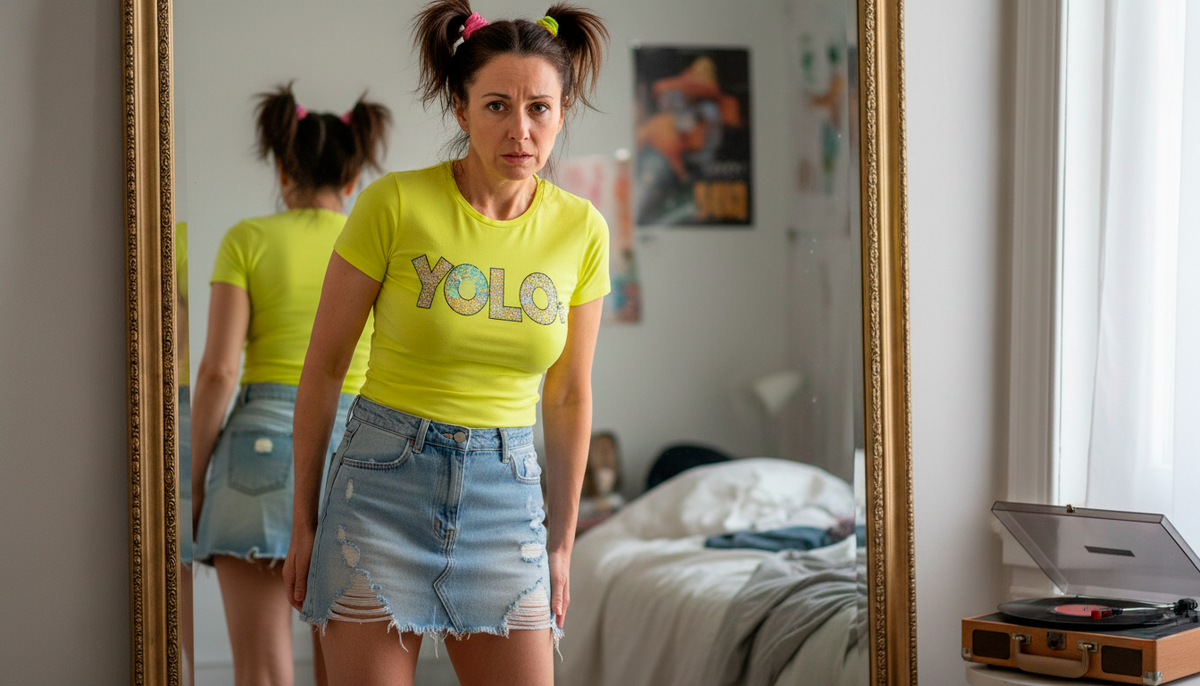 Главная ловушка на рубеже 40 лет — продолжать носить одежду из "прошлой" жизни. Даже если вещь подходит по размеру, она может создавать диссонанс с вашей новой, зрелой красотой.