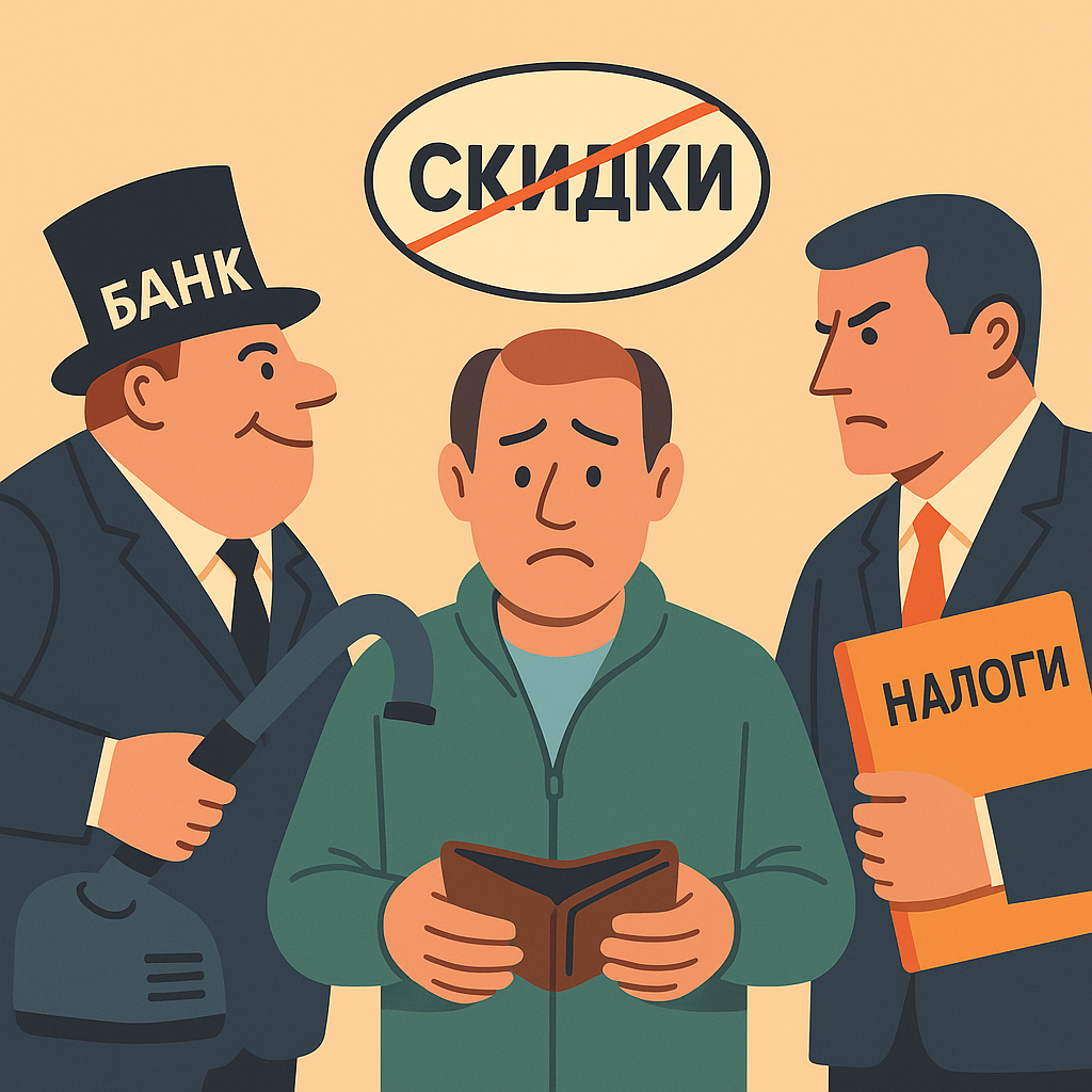 Скидки признаны угрозой бюджету: почему 1,5 трлн рублей хотят вытащить из наших карманов обратно