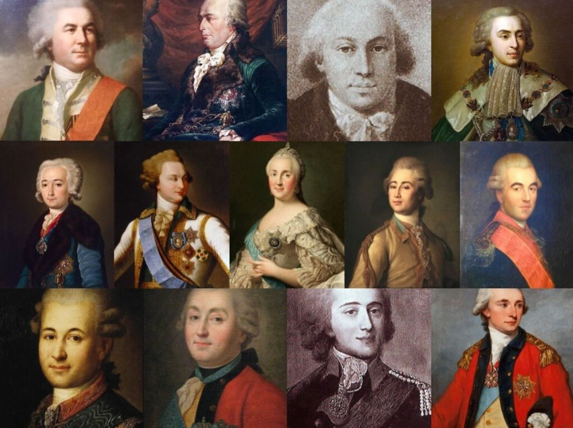 Екатерина Великая и её любовники