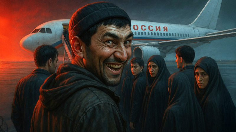    Необходимо выработать механизм выдворения нелегалов из России вместе с их детьми. Фото: коллаж Царьграда