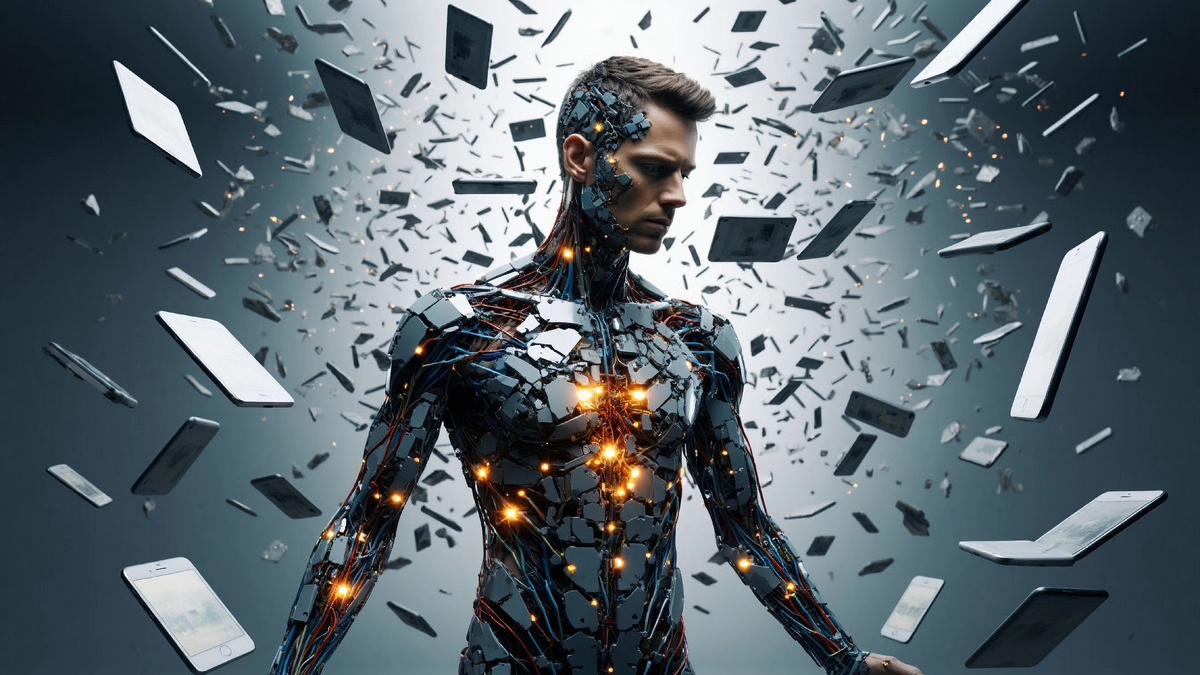 «Ваше время не утекает в телефон. Оно утекает через него.»