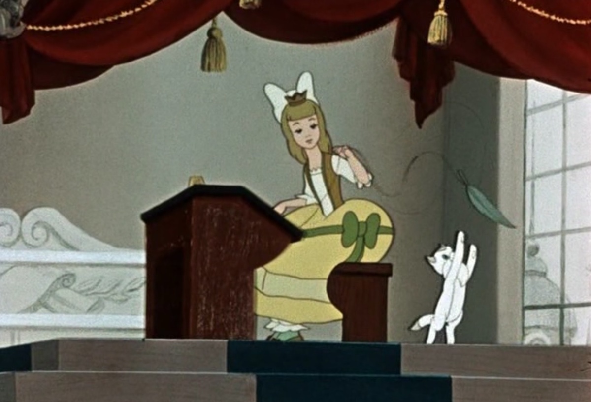 Цитата из мультфильма Двенадцать месяцев 1956 год