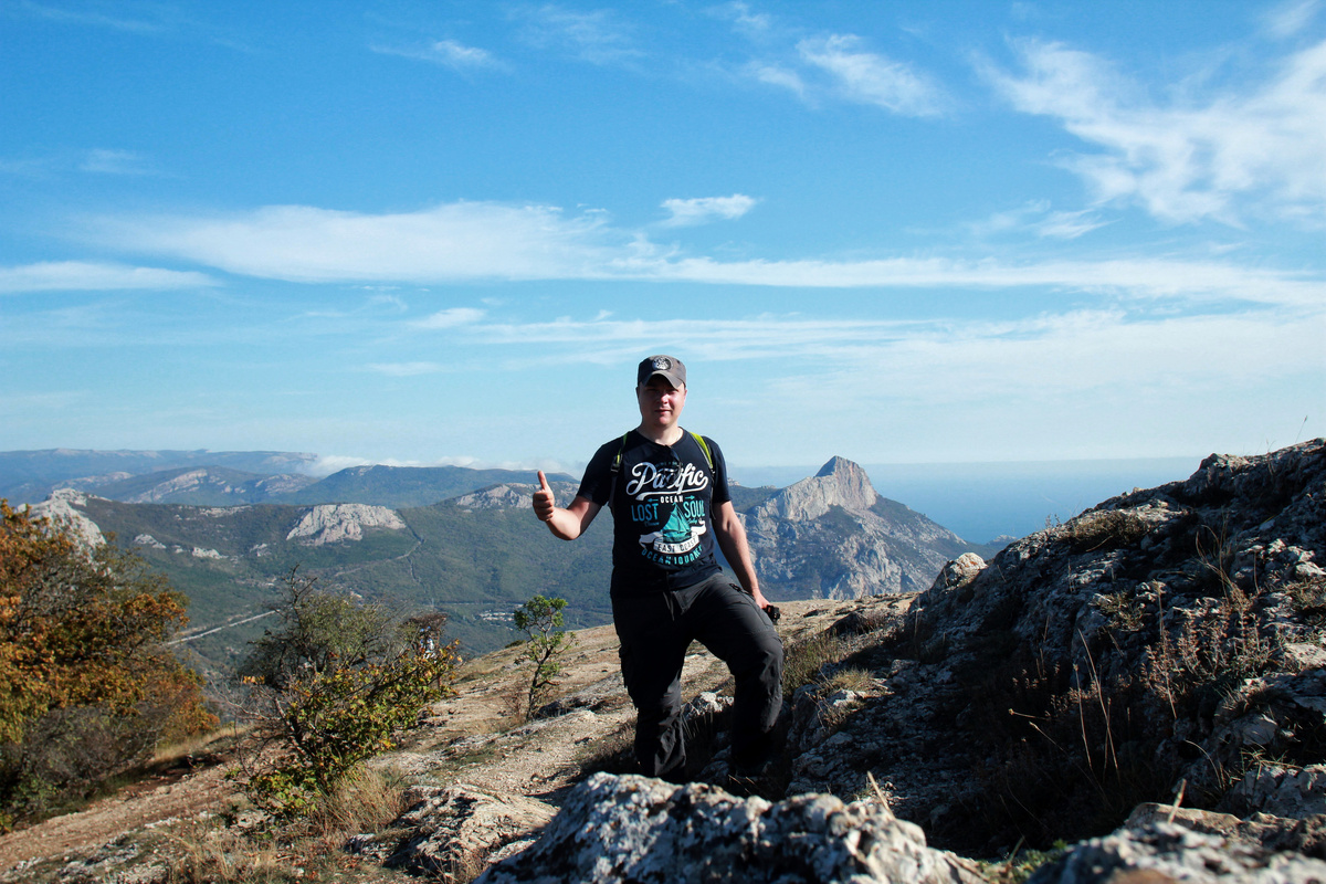 На горе Куш-Кая в Крыму